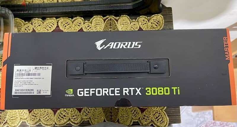 RTX 3080TI Aorus Master كارت شاشه 7