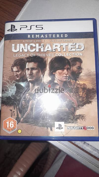 Uncharted Legacy Of thieves Collection. ps5