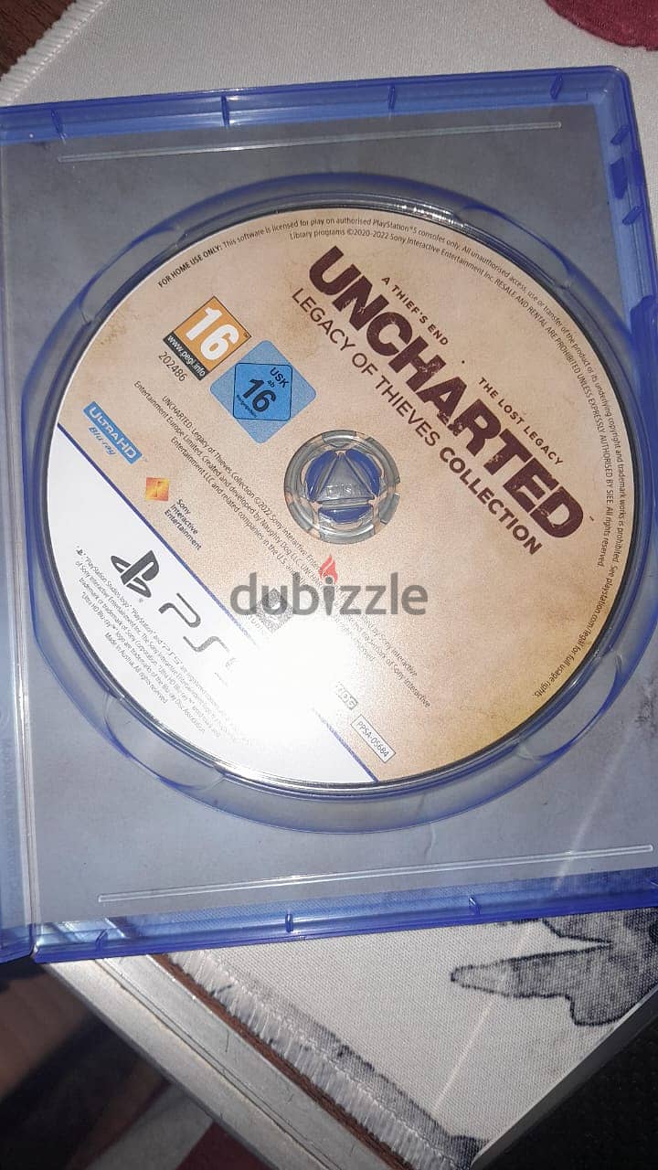 Uncharted Legacy Of thieves Collection. ps5 2