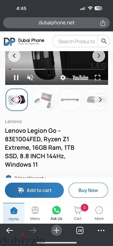 Lenovo legion GO 1