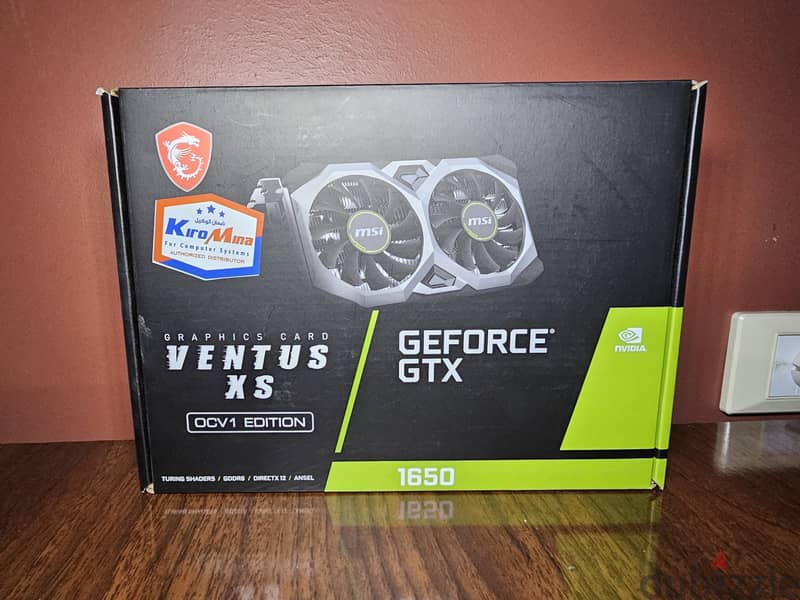 GTX 1650 GDDR6 كرت شاشة 0