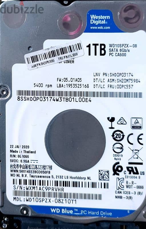 Original 1T HDD hard disk 1