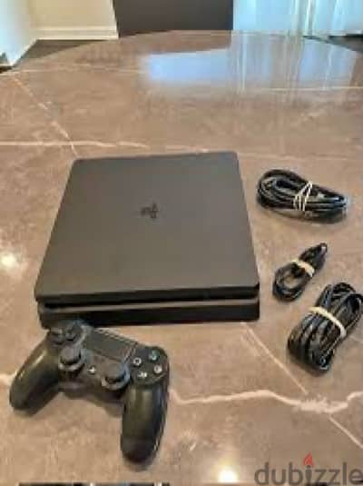 ps4 slim 1000 gb.   بلاستيشن 4 سلم