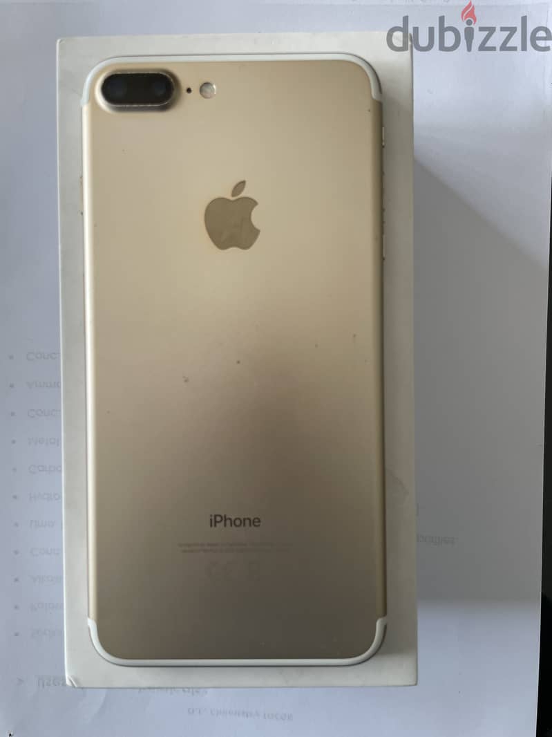 IPhone 7 Plus 128GB بحالة ممتازة 2