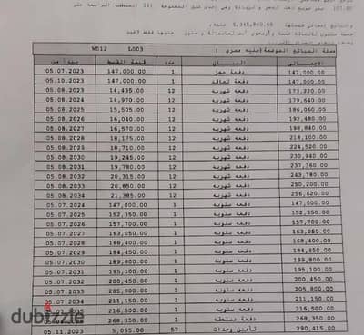 شقة لقطة للبيع بمدينتي b14 مجموعه 141 مساحة ١٠٧م