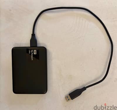 External HD western digital passport ultra 1 TB usb 3