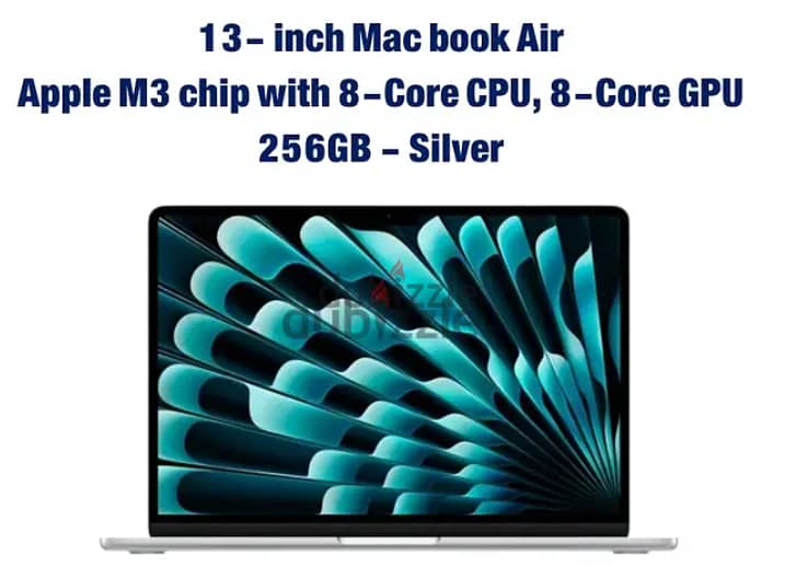 أبل ماك بوك أير جديد - Apple MacBook Air M3 - 13 inch 0