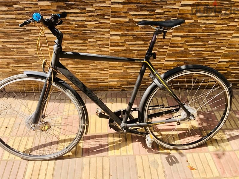 swedish hybrid bike 7 gears 2