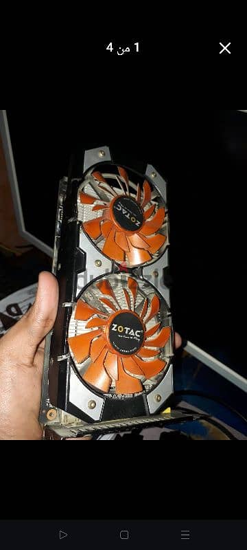 GTX 750ti2g نسخه ممتازه زوتك