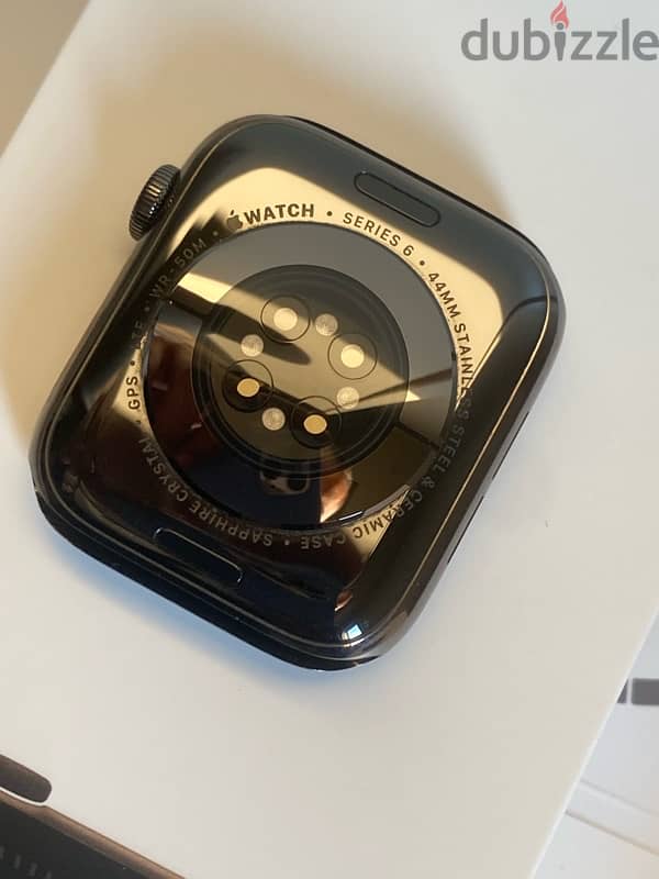 Apple Watch Series 6 44mm Stainless Steel 1