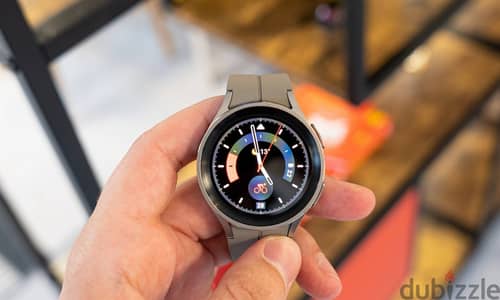 samsung watch 5 pro بدل بساعه عاديه تكون جديده زيرو