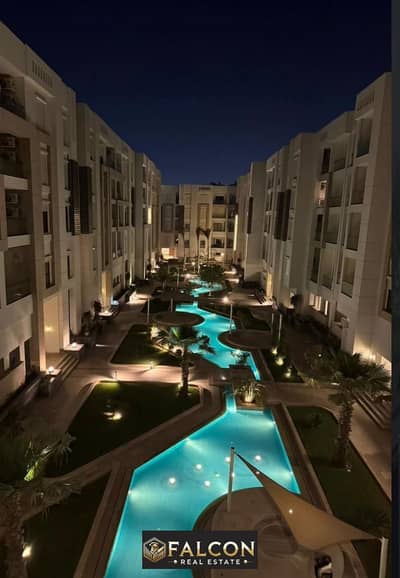 Distinctive apartment, ready for immediate delivery, fully finished + ACs, in the best location next to Cairo Airport in the heart of Sheraton, in ins