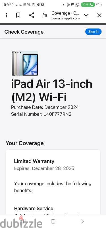 iPad air m2 13 inch 256 8 caycl count 5