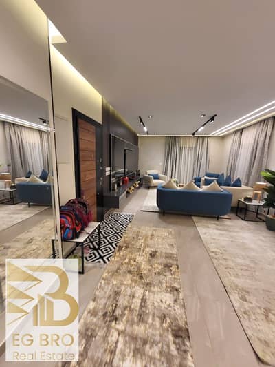 Apartment for sale in the most luxurious neighborhoods of Shorouk City, immediate receipt, on Al-Shabab Road