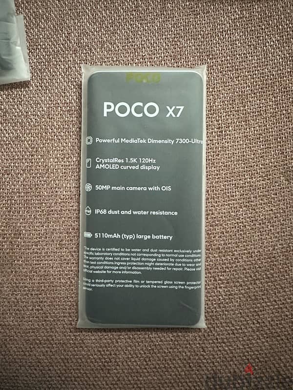 poco x7 3