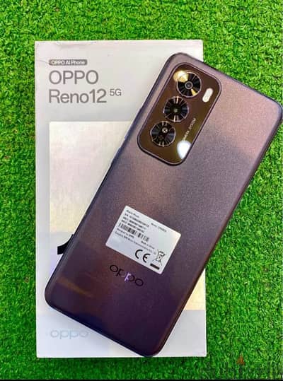 oppo reno 12 5g 256/12للبيع او للبدل