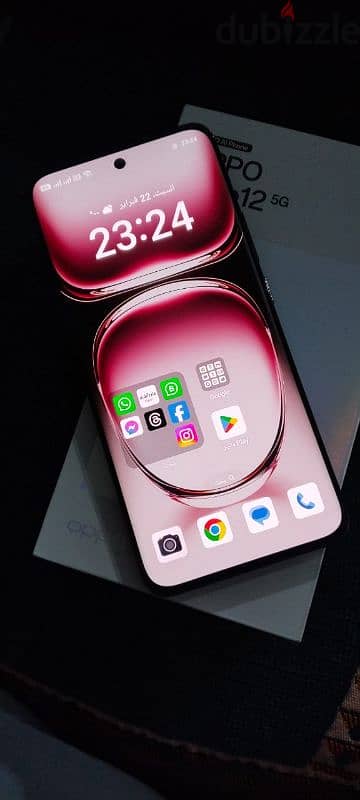 oppo reno 12 5g 256/12للبيع او للبدل 3