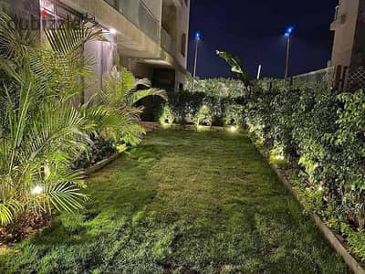 Apartment with garden for sale in the 5thSettlement, fully finished, immediate delivery, with installments