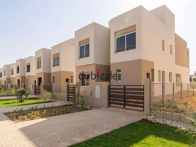 For rent, a luxurious corner townhouse with kitchen and air conditioners in The Crown Palm Hills 6th of October