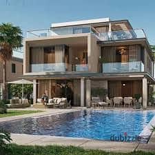 Villa for sale at the price of an apartment, 237 m, with a landscape view, directly on Al Wahat Road, distinguished by 10% down payment and equal inst