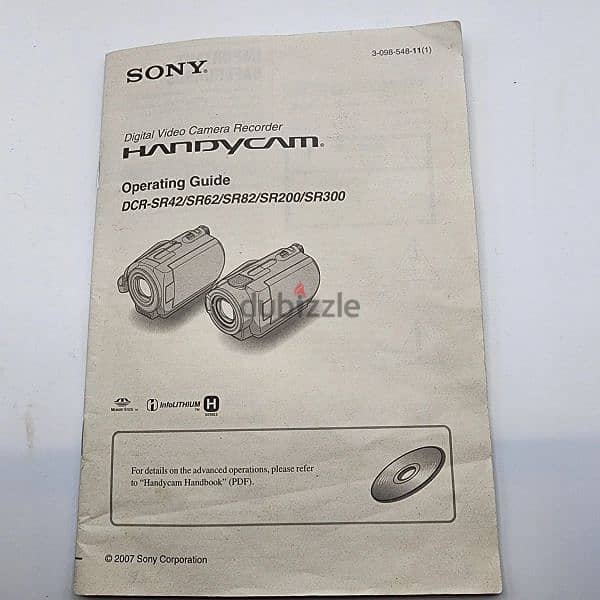 Sony handcam 6