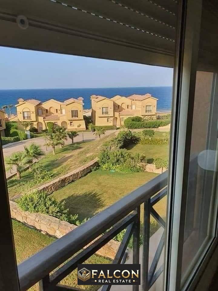 Fully finished chalet 130 meters, direct sea view, in the heart of Ain Sokhna 0