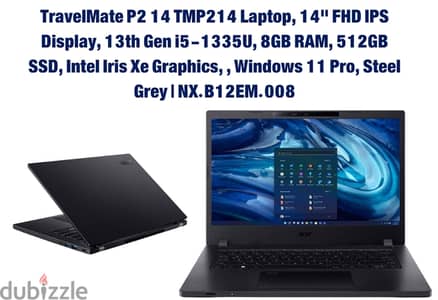 Laptop TMP 214 - I5 - 1335U 8GB 512GB 14"FHD W11P 1YR