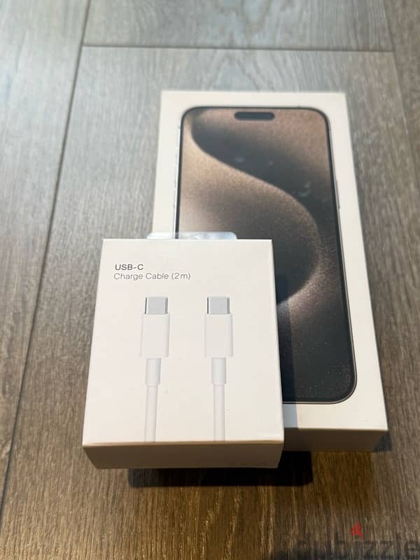 Like New iPhone 15 Pro Max 512 GB Mint Condition unopened accessories 1