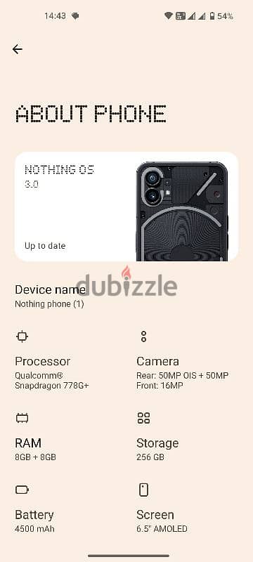 nothing phone 1 6