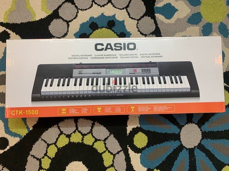 Casio CTK-1500 Digital Piano Keyboard 1