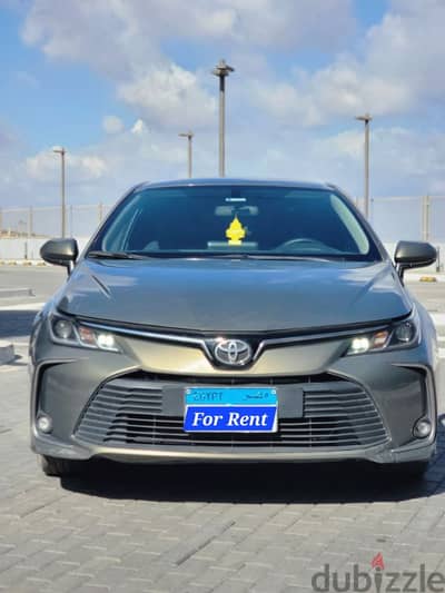 تويوتا كورولا ٢٠١٩ للإيجار toyota corolla 2019