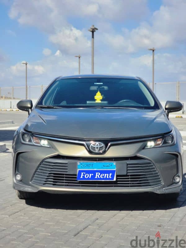 تويوتا كورولا ٢٠١٩ للإيجار toyota corolla 2019 0