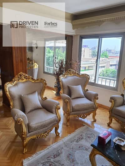 Apartment with nile view for rent in Zamalek