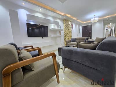 Furnished apartment for rent in Nasr City, Abbas Al-Akkad, next to Genena Mall, directly from the owner