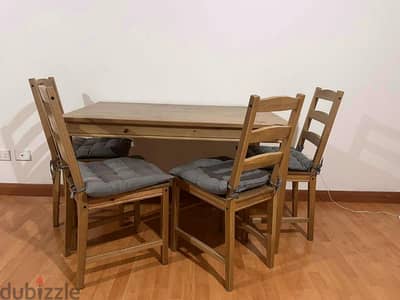 IKEA Dining table with chairs