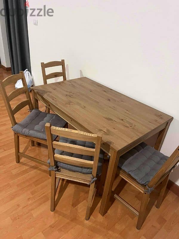 IKEA Dining table with chairs 3