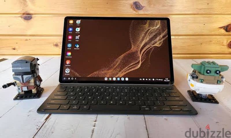 samsung Tab S8 Plus used as new with keyboard & pin 0