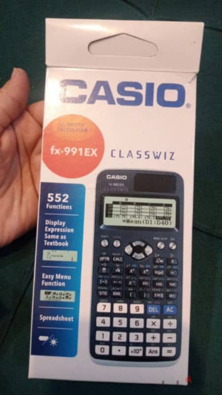 Casio classwiz fx991EX 3