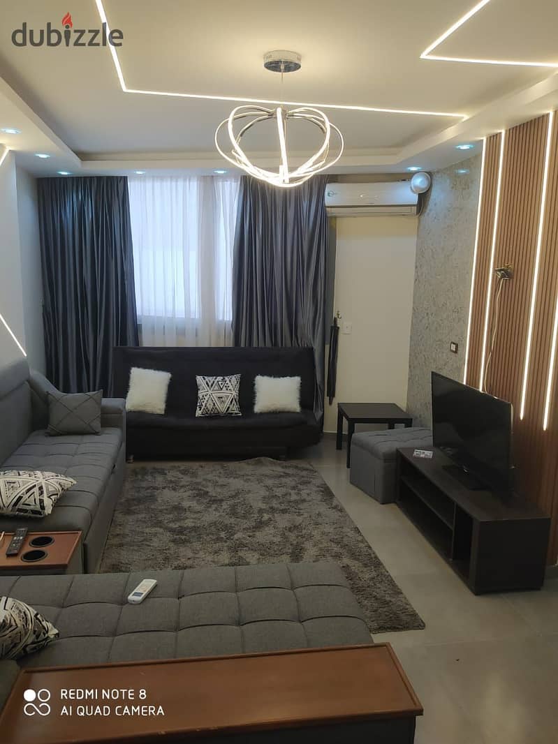 Premium Studio for Sale in One Katameya Compound, Ultra Lux Finishing with Furniture and Appliances 0