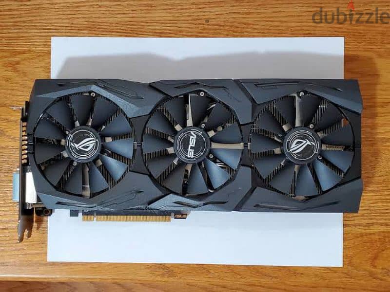 Asus Rx 480 8GB  RoG strix 1