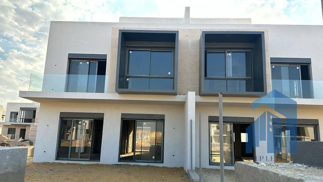 Twin house for sale in sheikh Zayed with installments- delivery 6 month 0