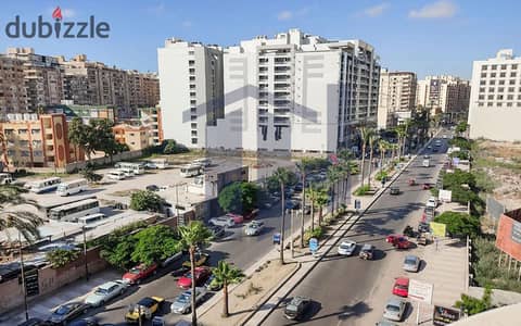 Furnished apartment for rent 235m Smouha (Fawzy Moaz St. )