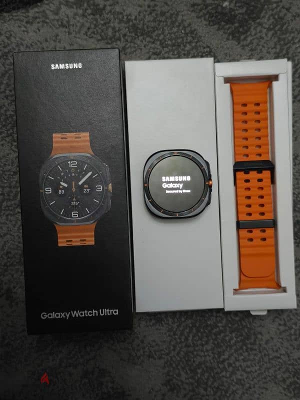 Samsung watch ultra فتح كرتونه فقط بيع وبدل 3