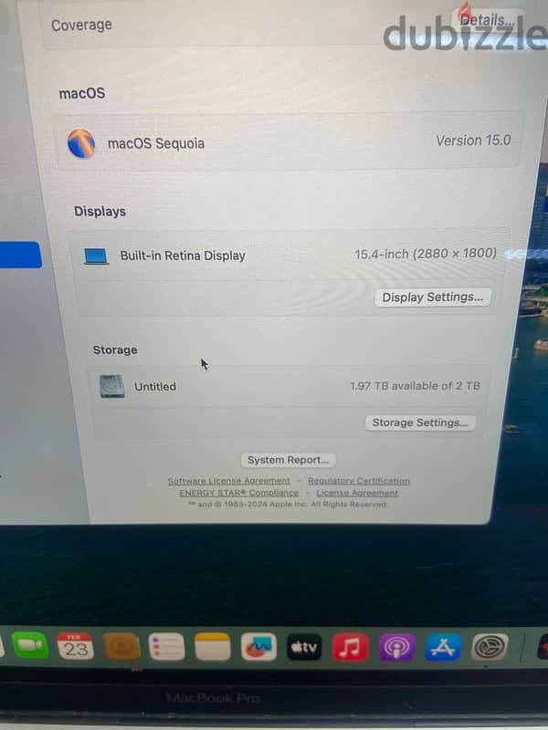 MacBook Pro 2018 15 inch 3