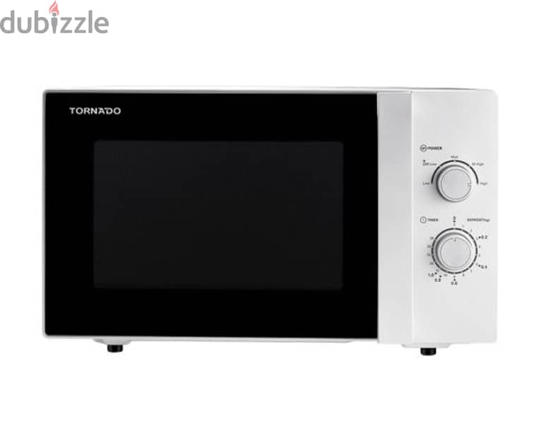 TORNADO Microwave Solo 25 Liter 900 Watt Silver TM-25MS 0