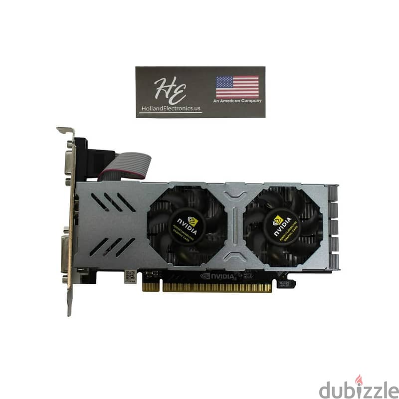 كارت شاشة استعمال بسيط NVIDIA GTX 750  4GB DDR5 0