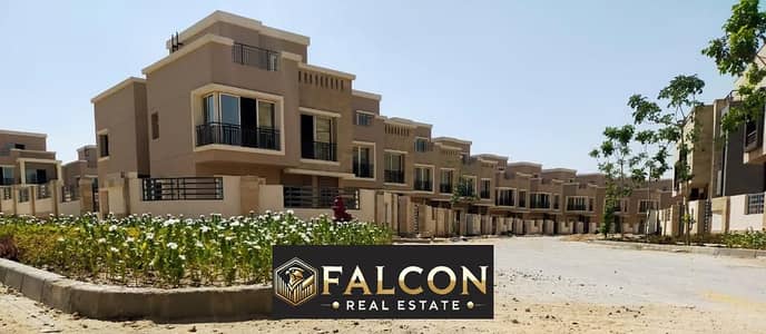 Townhouse corner villa in the heart of the first settlement next to Cairo Airport and Gardenia in Taj City Compound with a 42% discount