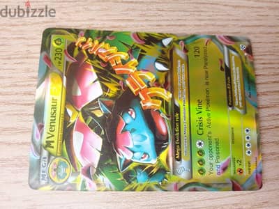 Pokémon card mega venusaur