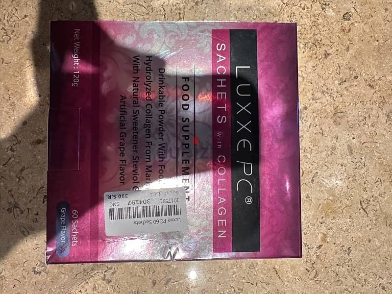 luxxe pc sachets with collagen 3