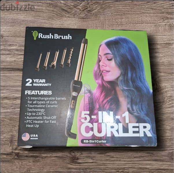 Rush Brush 5 in 1 Curler 1